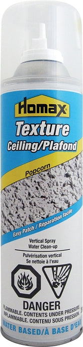Homax Easy Patch 4194 Popcorn Ceiling Texture Spray, Liquid, White, 14 oz Aersol Can